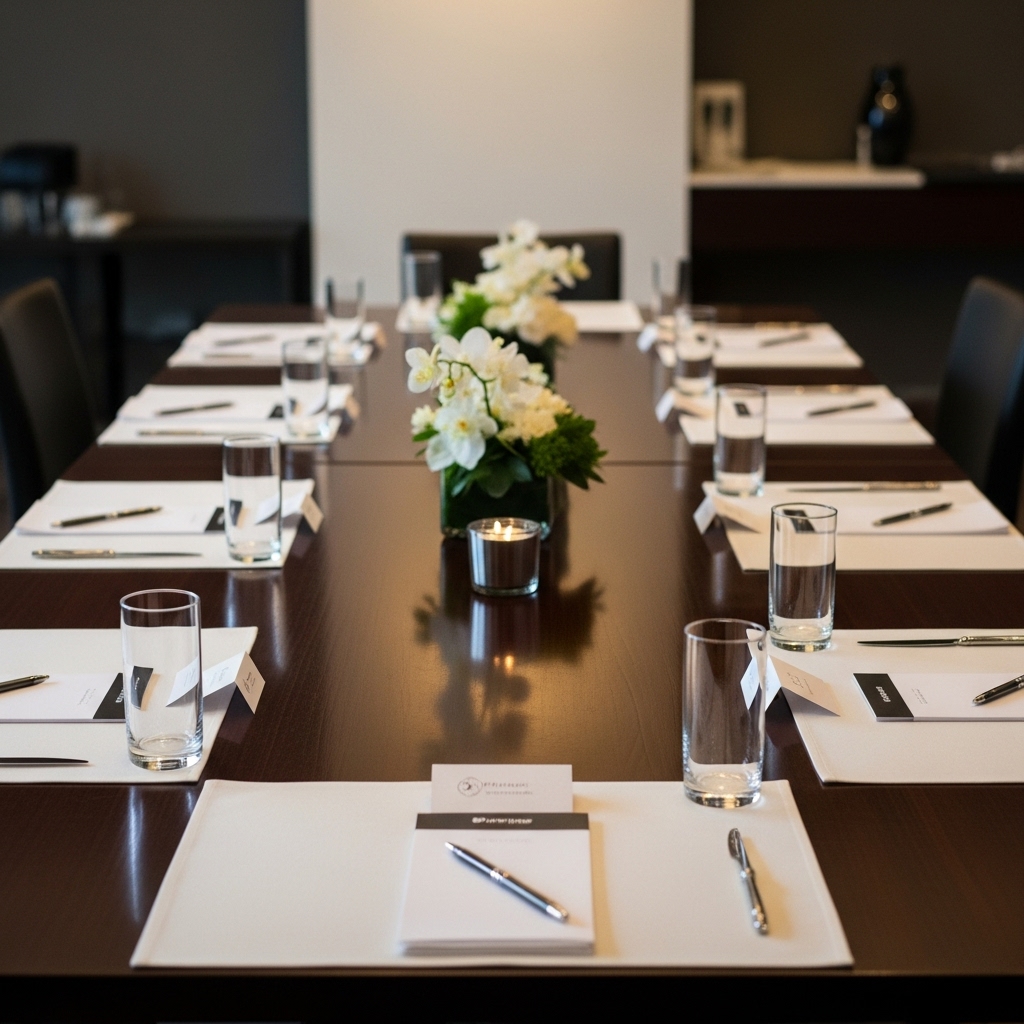 Corporate event management and team gathering